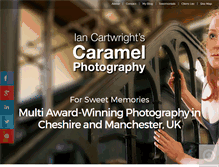 Tablet Screenshot of caramelphoto.com
